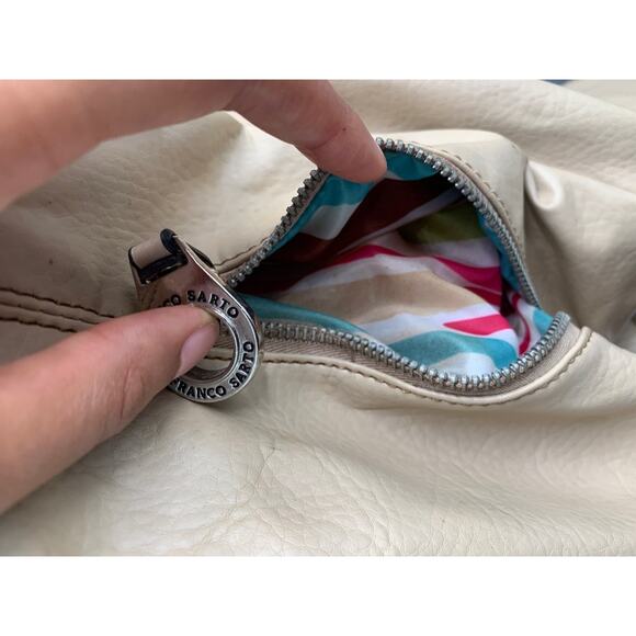 Franco Sarto handbag - beige leather - Picture 3 of 7